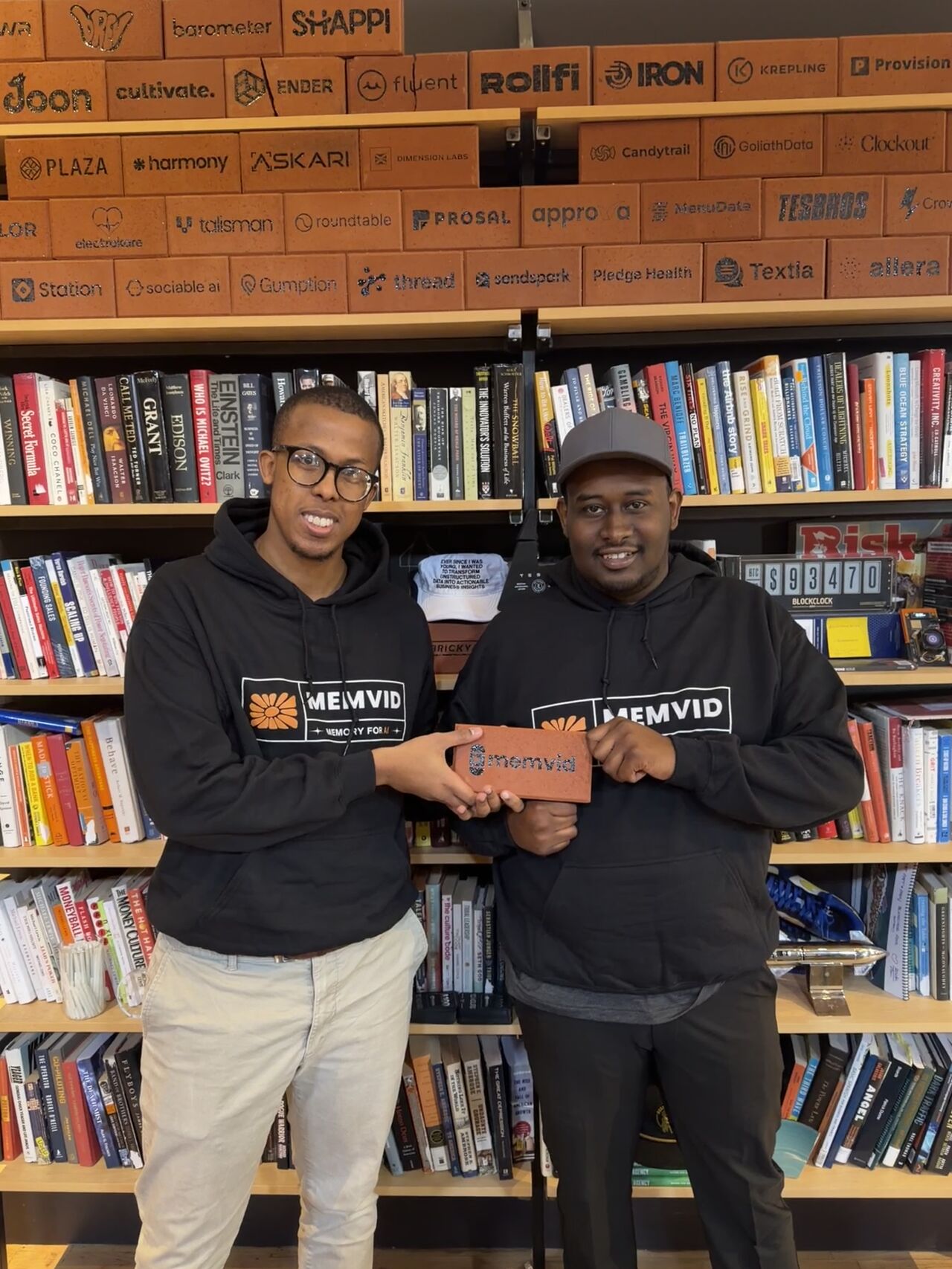 Memvid Founders - Mohamed Mohamed (left) and Saleban Olow (right)